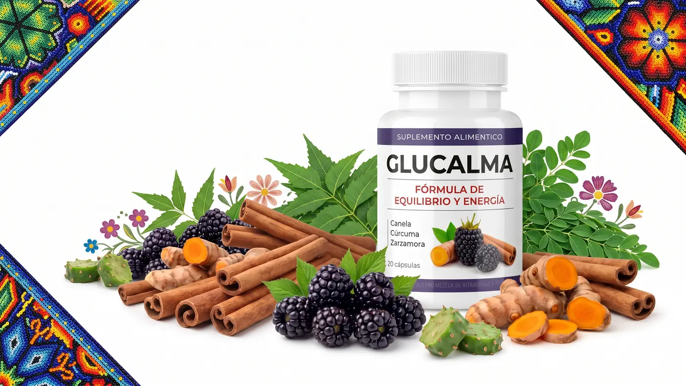 Beneficios de Glucalma — fórmula de equilibrio y energía