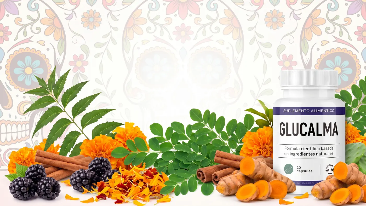 Glucalma — seis extractos vegetales